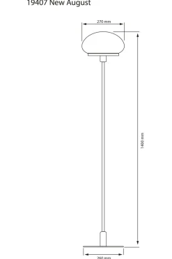 Aneta Lighting Gulvlampe New August