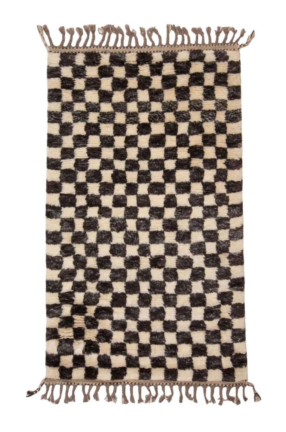 Bargi Uldtæppe Berber Chess 93x160 cm