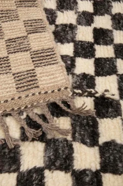 Bargi Uldtæppe Berber Chess 93x160 cm