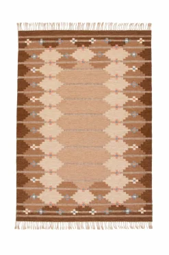Bargi Uldtæppe Röllakan Beige 201x305