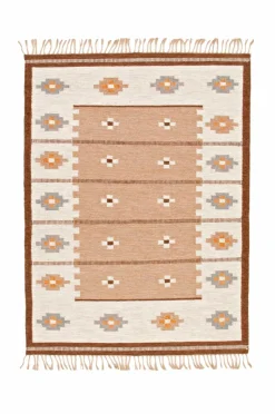 Bargi Uldtæppe Röllakan Beige 202x301