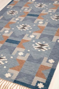 Bargi Woolcarpet Röllakan D R 307 Blue 202x303