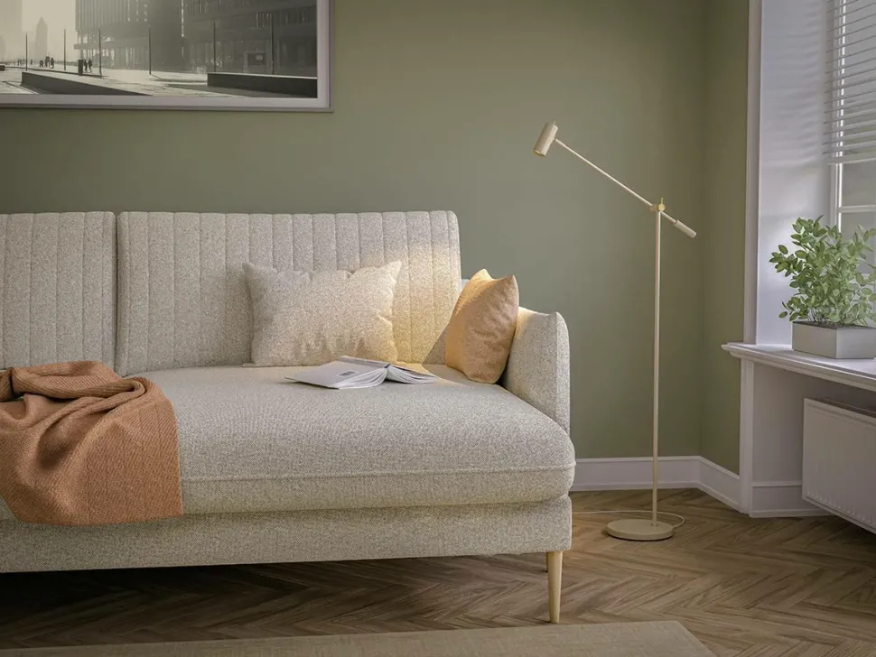 Belid Gulvlampe Cato højde 100-143cm cm dæmpbar