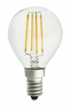 By Rydéns Filament dekorationspære, LED dæmpbar globe, E14, 4W, Ø 45 mm klar