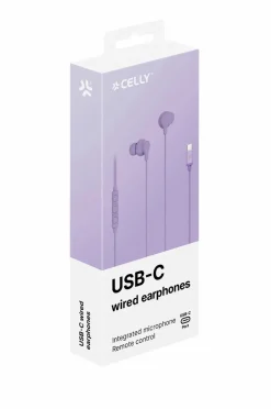 Celly Kabel til hovedtelefoner i øret USB-C UP1600