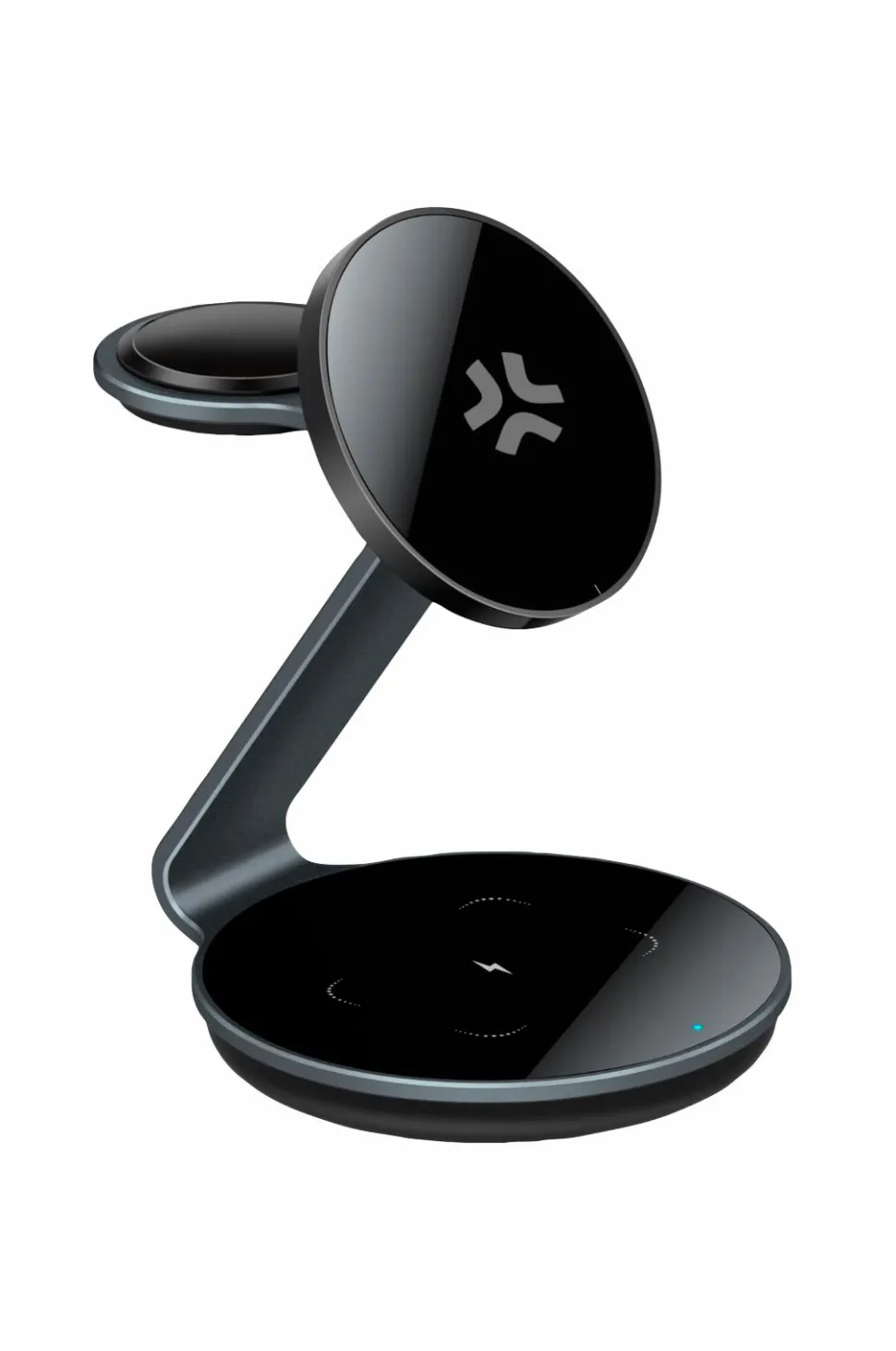 Celly Magstand3in1evo 3-i-1 magnetisk stativ til trådløs opladning 15w