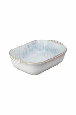 Denby Ovnfad Kiln Blue lille rektangulær