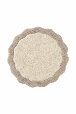 Ellos Home Bademåtte Scallop Round