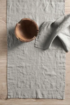 Ellos Home Bordløber Malva i 100% hør
