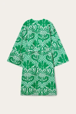 Ellos Home Kimono Juliett Medallion i vasket bomuld