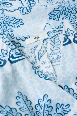 Ellos Home Kimono Juliett Medallion i vasket bomuld
