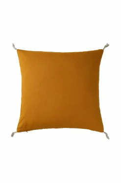 Ellos Home Pudebetræk Candice Tassel af vasket hør, 50x50 cm