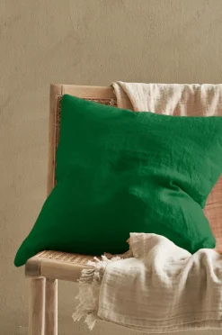 Ellos Home Pudebetræk Candice Zip i vasket hør 50x50 cm