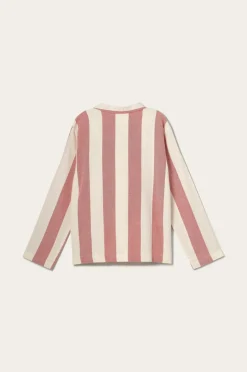 Ellos Home Pyjamasskjorte Valerie Block Stripe Long Sleeve