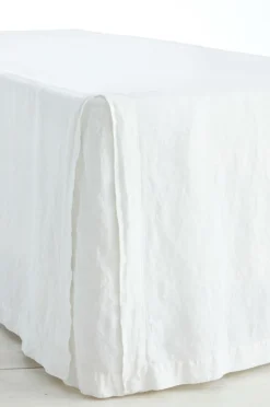 Ellos Home Sengekappe Elmira i vasket hør 60 cm
