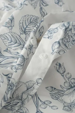 Ellos Home Sengesæt Avery Elastic i bomuldspercale 2 eller 3 stykker