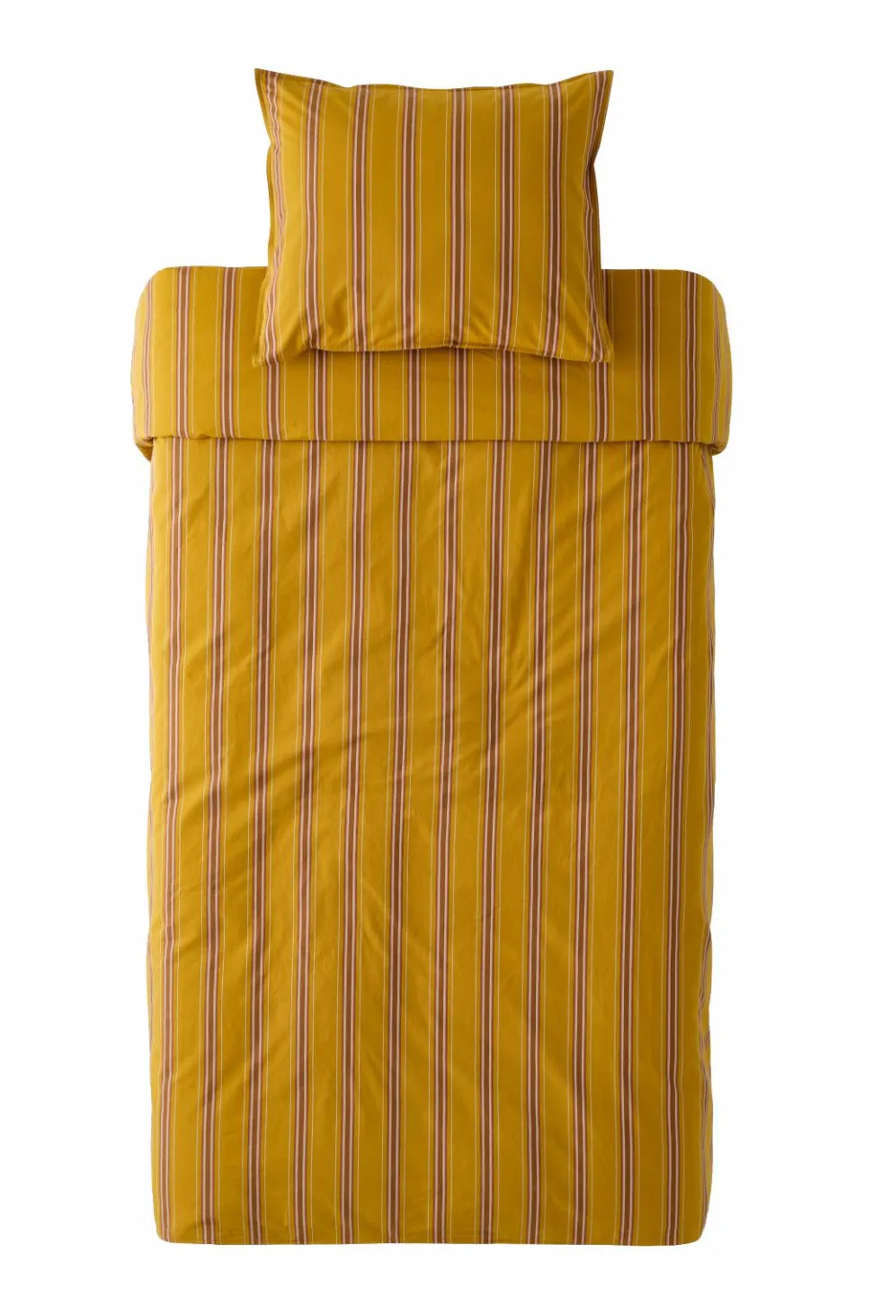 Ellos Home Sengesæt Avery Stripe i bomuldspercale 2 eller 3 stykker