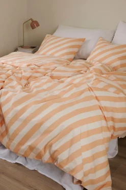 Ellos Home Sengesæt Diagonal Stripe i bomuld 2 dele