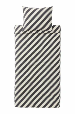 Ellos Home Sengesæt Diagonal Stripe i bomuld 2 dele