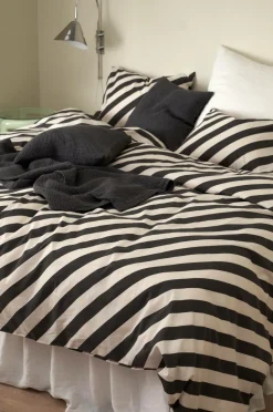 Ellos Home Sengesæt Diagonal Stripe i bomuld 2 dele
