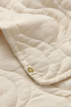 Ellos Home Sengetæppe Elly Quilted i genanvendt halvlinned