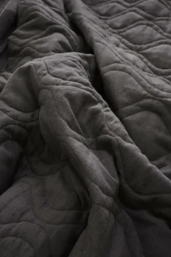 Ellos Home Sengetæppe Elly Quilted i genanvendt halvlinned