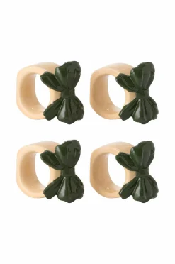 Ellos Home Servietringe Bow 4-pak