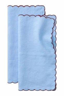 Ellos Home Servietter Malva Scallop 40x40 cm 2-pak