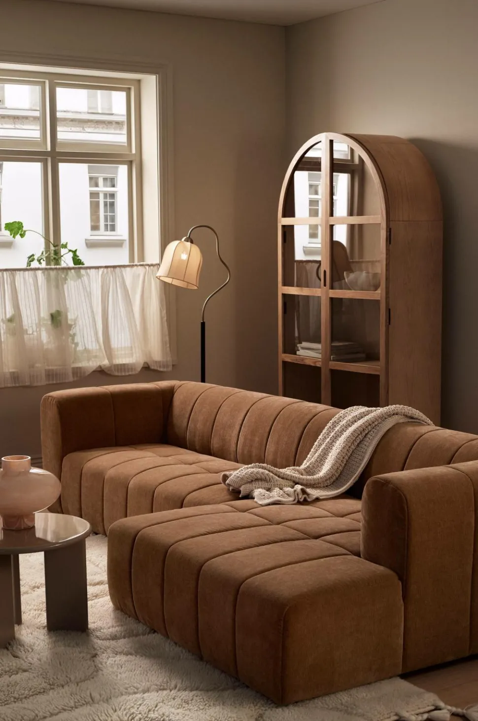 Ellos Home Sofa Corvetta 4-personers med Chaiselong