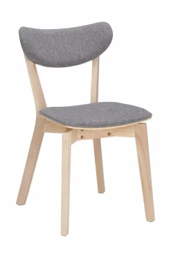 Ellos Home Spisegruppe Ridney med 1 bord + 4 stole med polstring