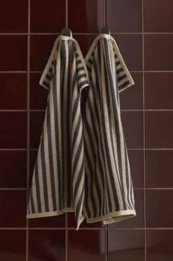 Ellos Home Sæt med frottéhåndklæder Stripe 2 dele