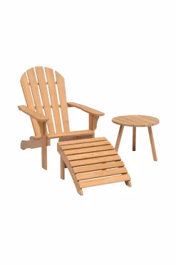 Hillerstorp Dækstol Tennessee Teak Nature