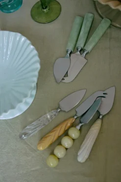 HKliving Osteknive Lemon (sæt med 3)