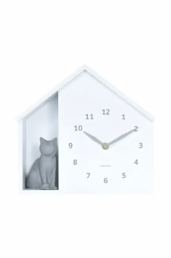 Karlsson Vægur Sitting Cat
