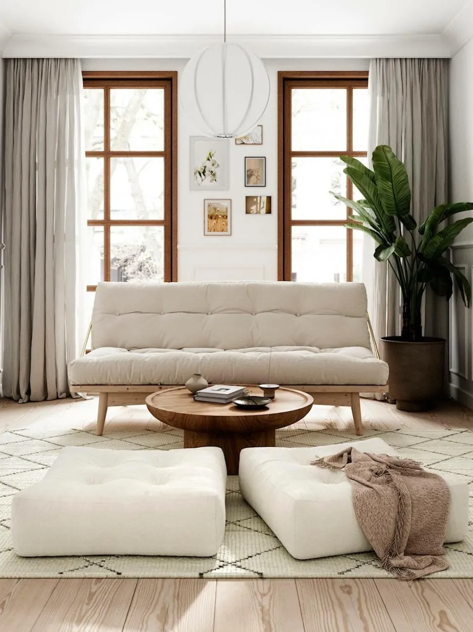 Karup Design Puf More, bomuld