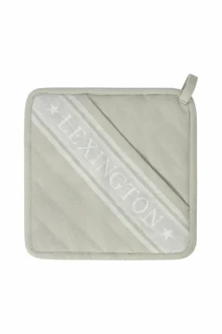 Lexington Icons Org bomuld jacquard stjerne grydelapper