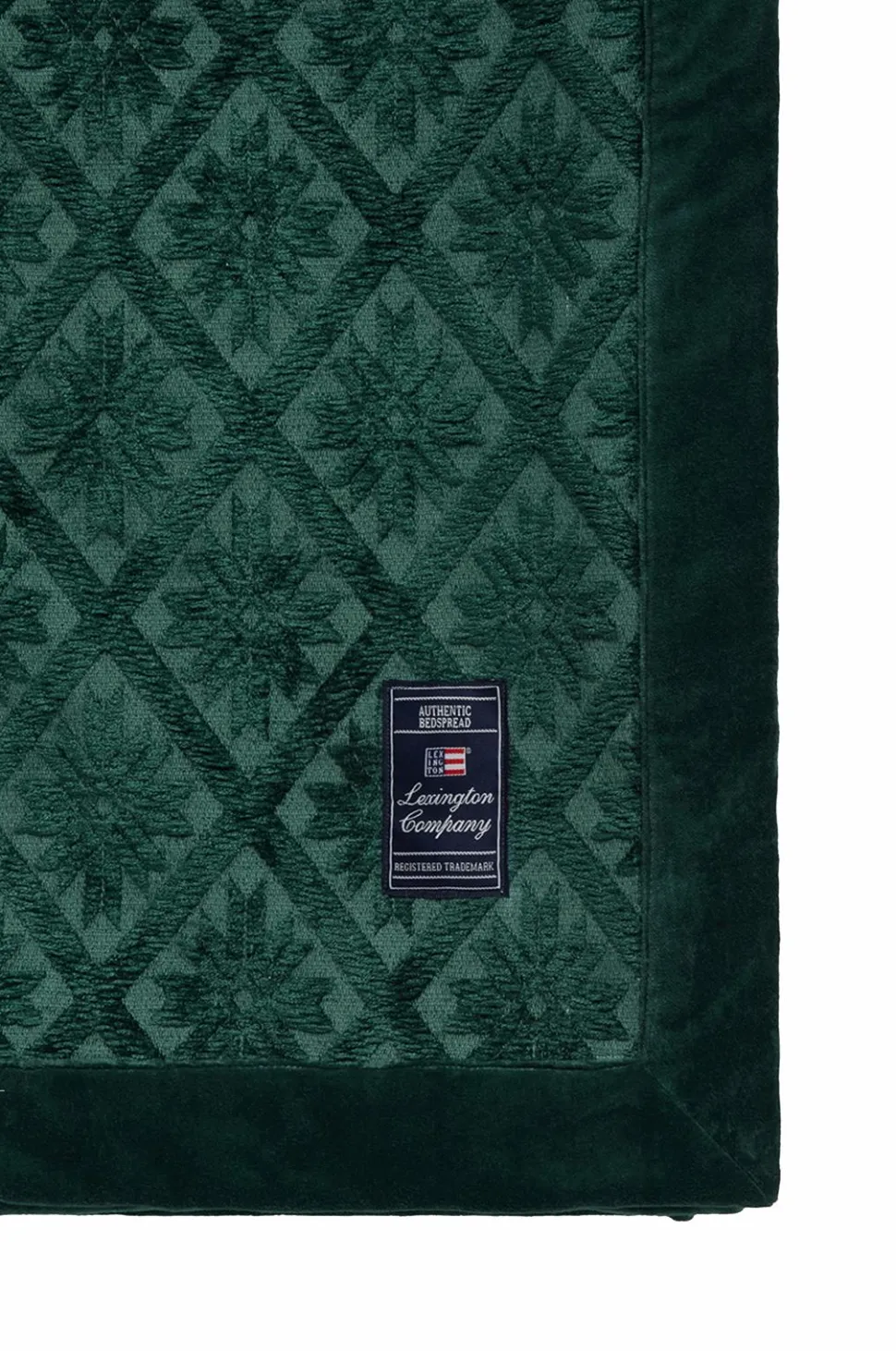 Lexington Sengetæppe Jacquard Viskose/bomuld