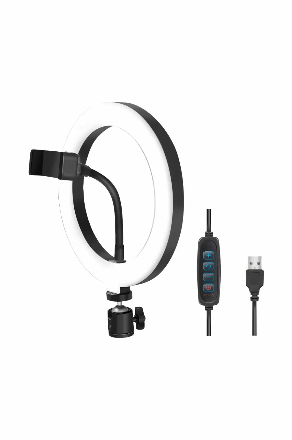 LogiLink Ring Light for Smartphone