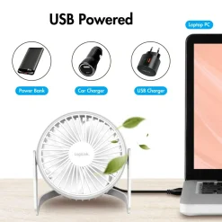 LogiLink USB Bordventilator ø 12,7 cm