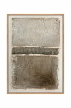 Malerifabrikken Art Structure 1 / 50x70 Cm / Egetræsramme