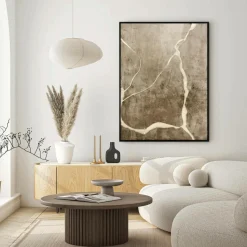 Malerifabrikken Design Painting / Vibranium / 90x120 Cm / Sort ramme