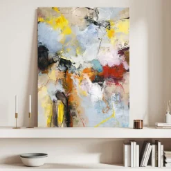 Malerifabrikken Free Form / Blandet maleri / 90 X 120 cm
