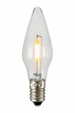 Markslöjd Pære Filament 3-P 10-55V 0,5W E10 LED
