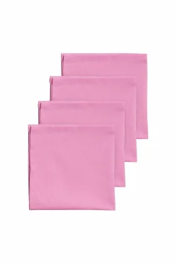 Midnatt Serviet sæt Pink 4 stk