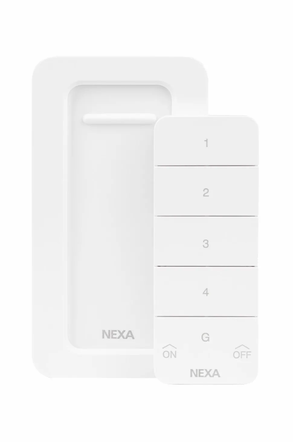 Nexa Myct-2107 Fjernbetjening med magnetisk nøgle 4-kanals 433 Mhz