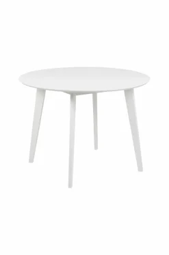 NORDFORM Roxby rundt spisebordssæt med bord og 4 stole, Ø105x76 cm