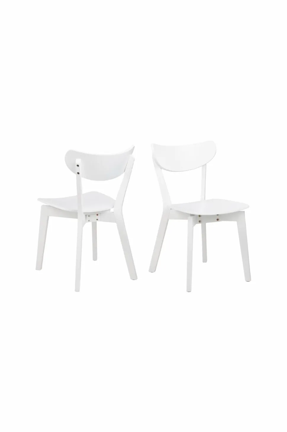 NORDFORM Roxby rundt spisebordssæt med bord og 4 stole, Ø105x76 cm