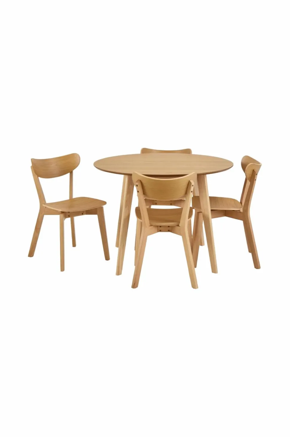NORDFORM Roxby spisebordssæt Ø 105 cm