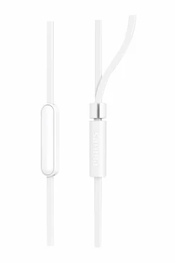 Philips In-ear-hovedtelefonerer TAE1105WT med indbygget fjernbetjening