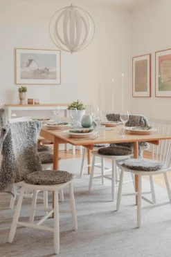 Skinnwille Fåreskindshynde rund Curly